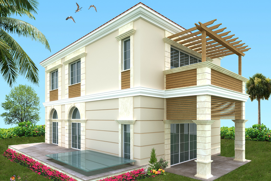 Nirvana Deluxe Villaları Yeşilbayır�da Bahçeli Evler Antalya